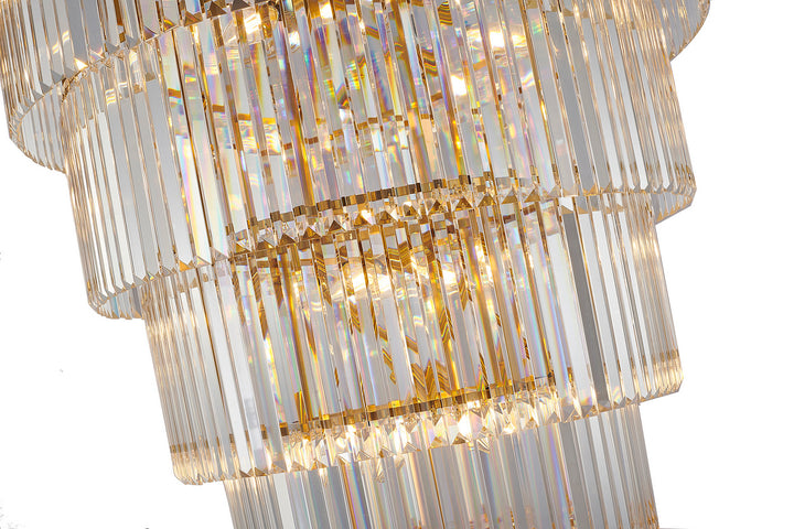 Bethel International RD14C72BR Chandelier Light - Brass