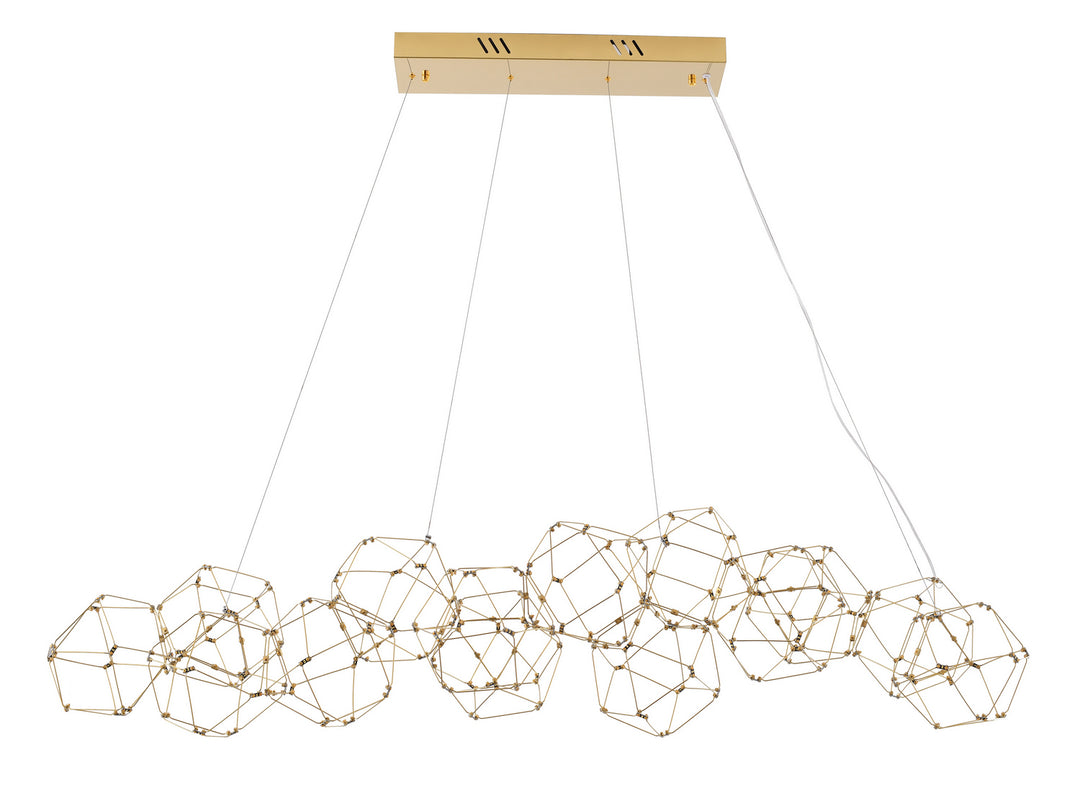 Bethel International BE33C66G Pendant Light - Gold