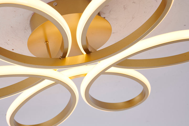 Bethel International OC11F22BR Ceiling Light - Brass