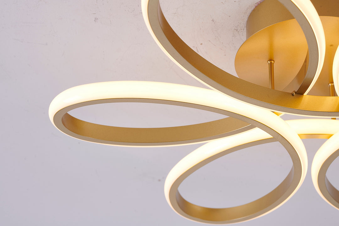 Bethel International OC11F22BR Ceiling Light - Brass