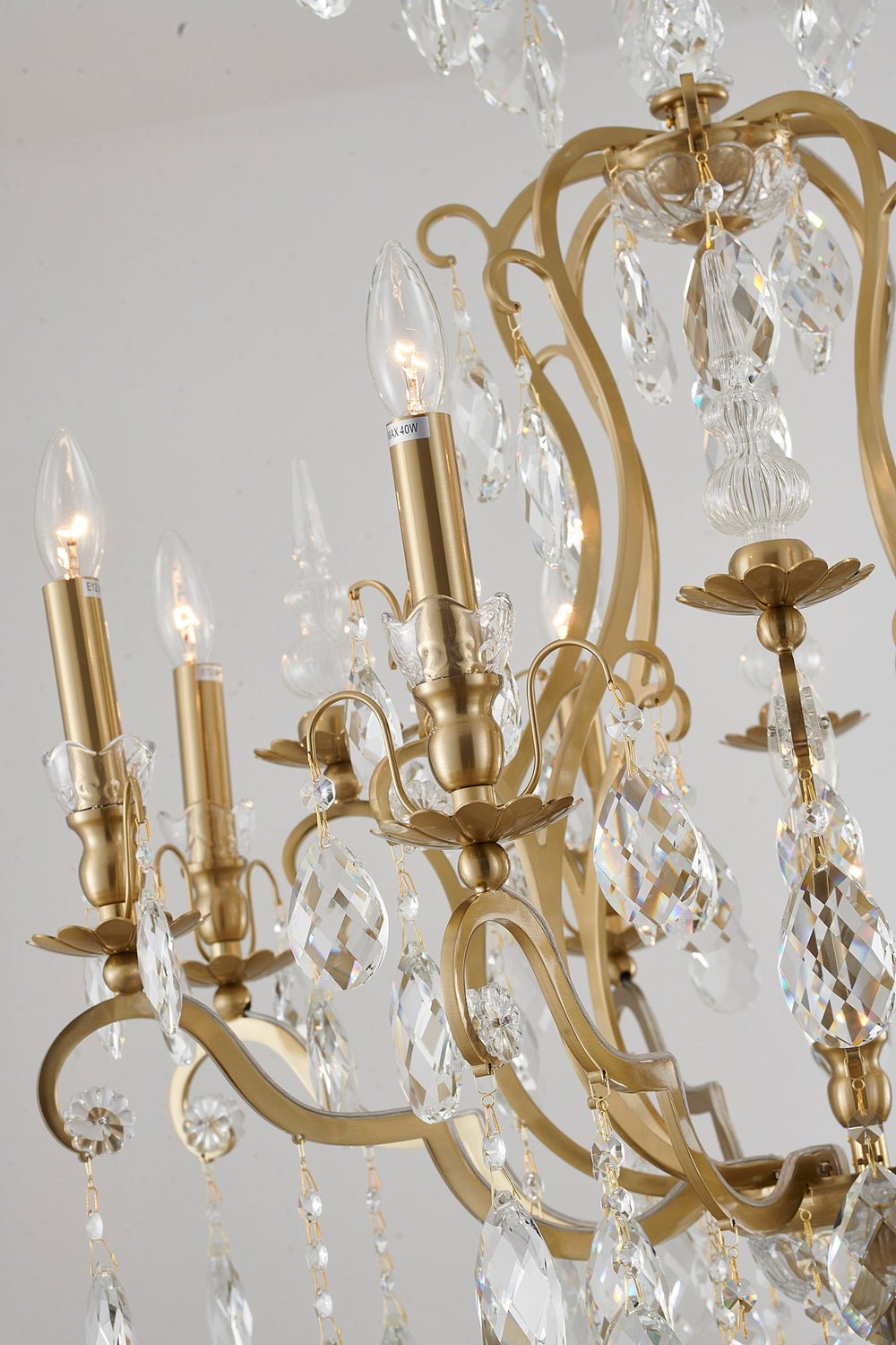 Bethel International BET65XL-AB Chandelier Light - Antique Brass