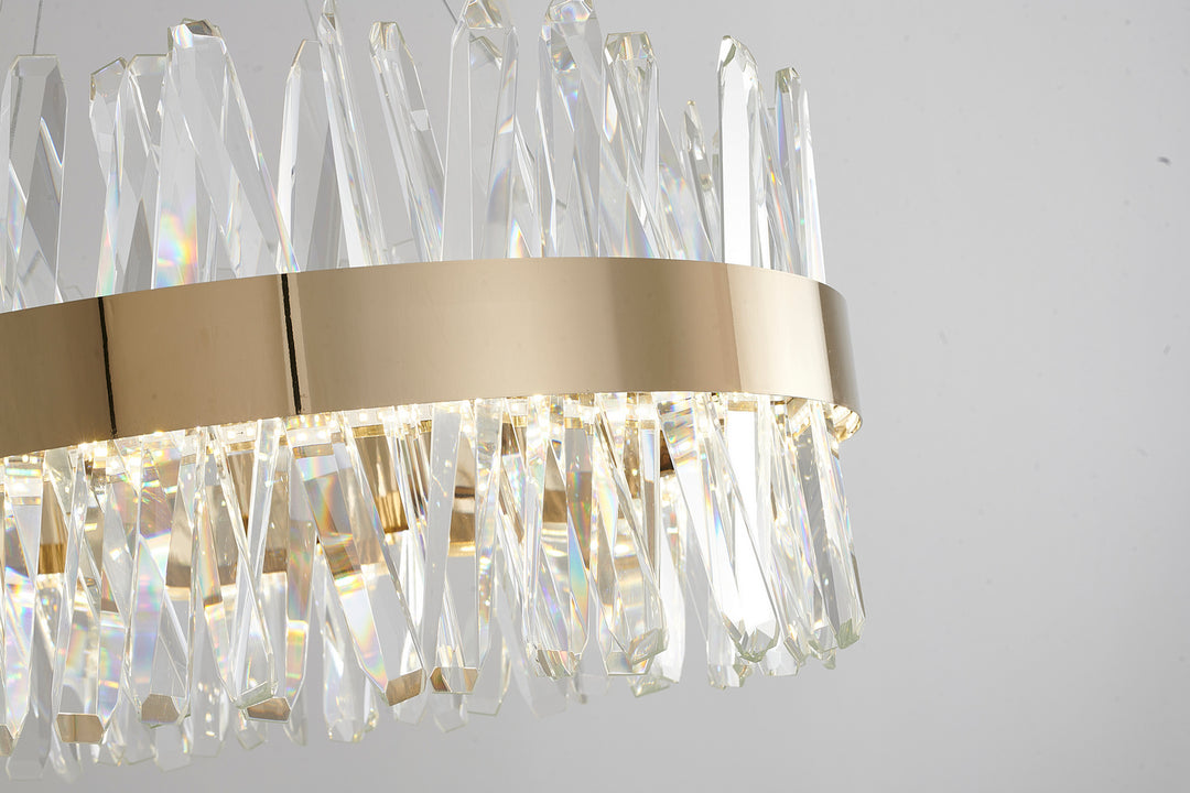Bethel International LX61C25G Chandelier Light - Gold