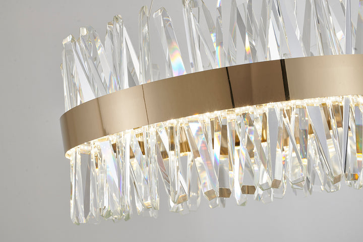 Bethel International LX61C25G Chandelier Light - Gold