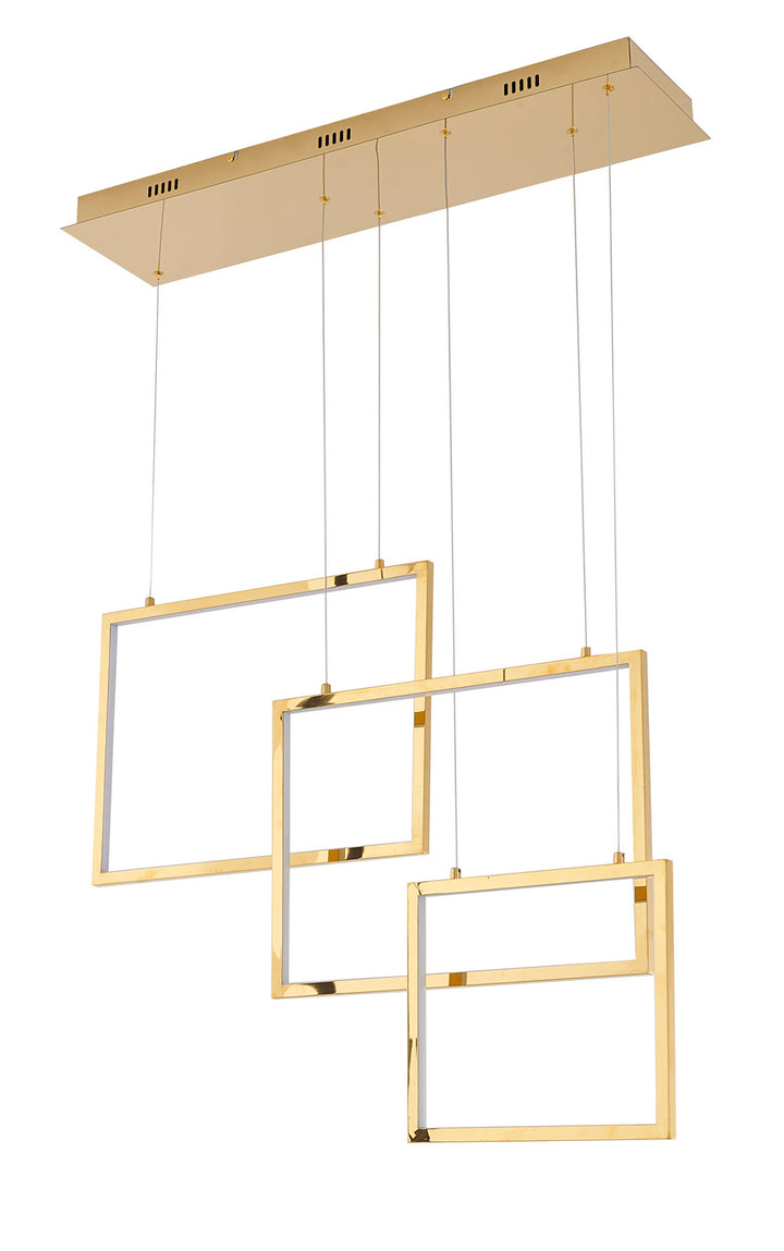 Bethel International TR36GD Pendant Light - Gold