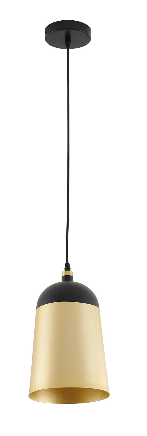 Bethel International SR08BG Pendant Light - Black & Gold