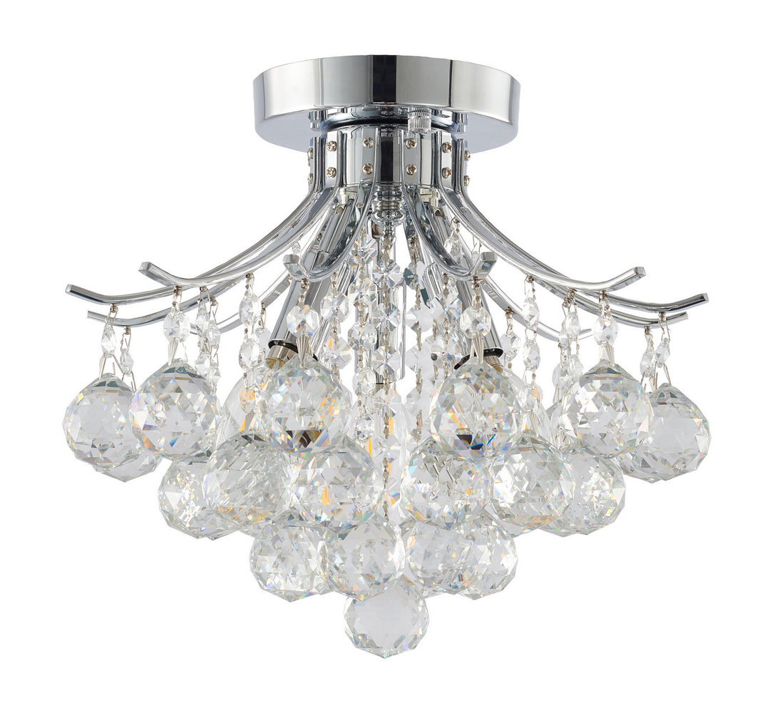 Bethel International BET01FM12CH Ceiling Light - Chrome