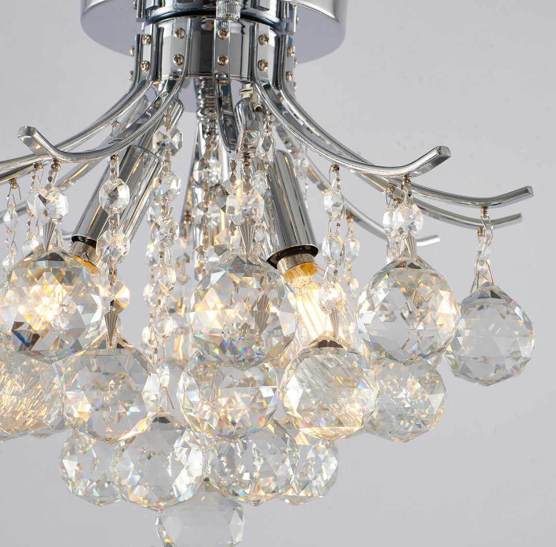 Bethel International BET01FM12CH Ceiling Light - Chrome