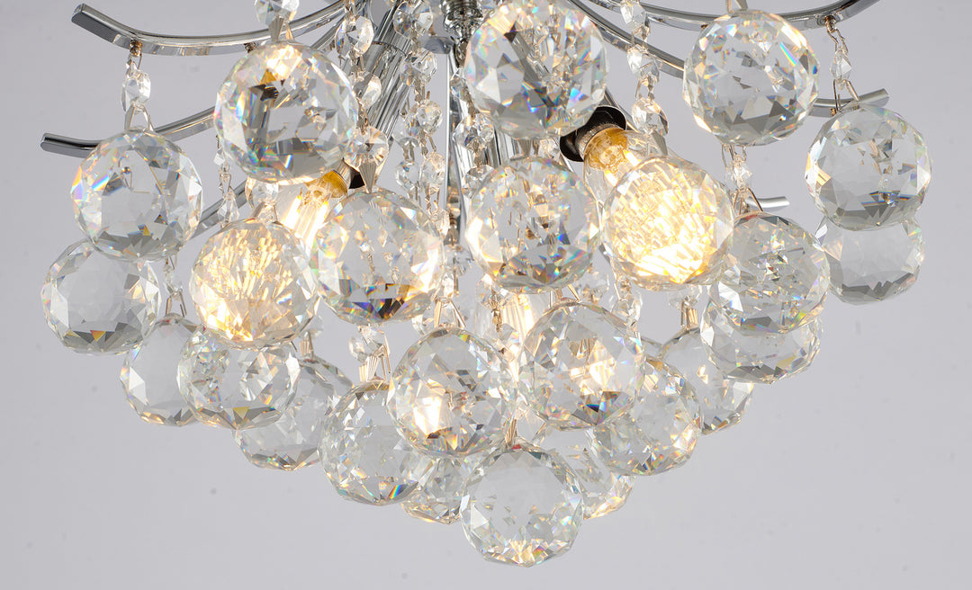 Bethel International BET02FM16CH Ceiling Light - Chrome