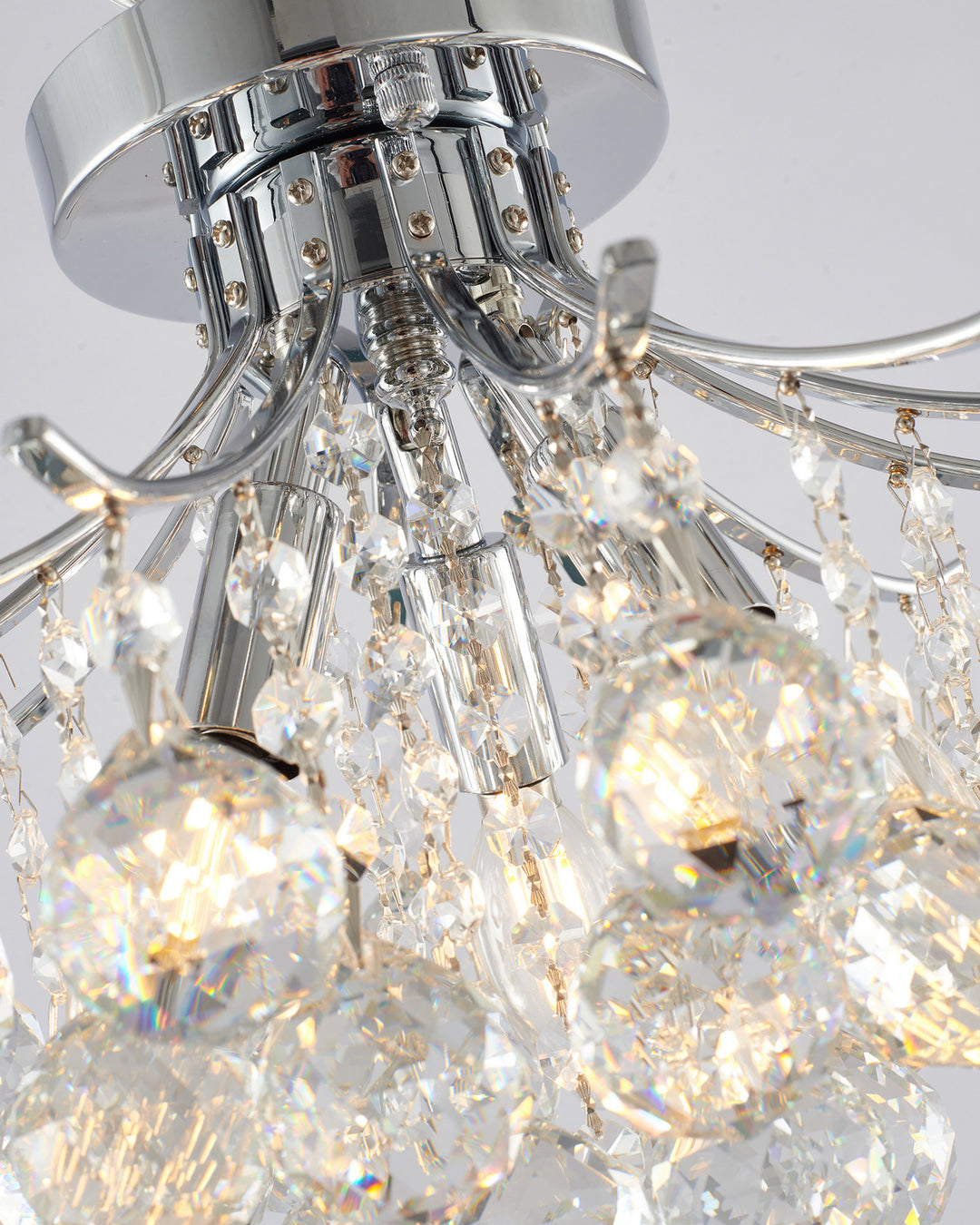 Bethel International BET02FM16CH Ceiling Light - Chrome