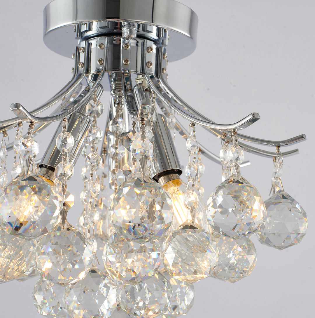 Bethel International BET02FM16CH Ceiling Light - Chrome