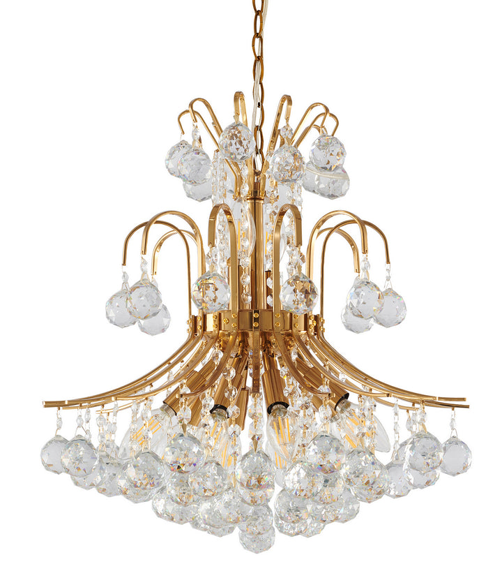 Bethel International BET03C19BR Chandelier Light - Stain Brass