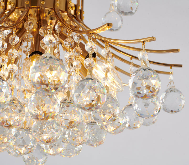 Bethel International BET03C19BR Chandelier Light - Stain Brass