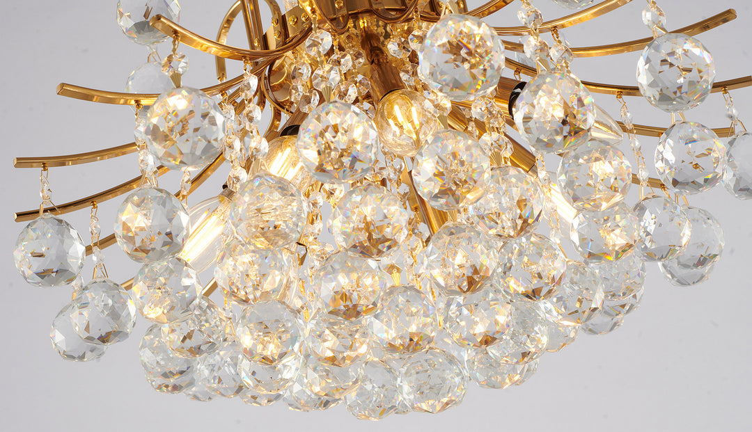 Bethel International BET03C19BR Chandelier Light - Stain Brass