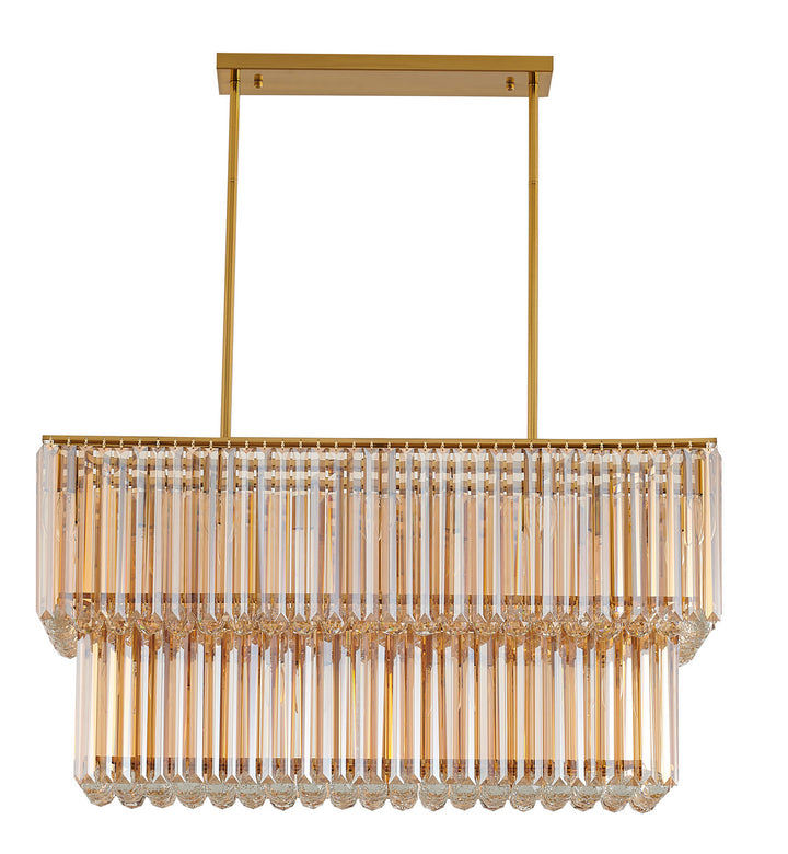 Bethel International LA35C38G Pendant Light - Satin Brass