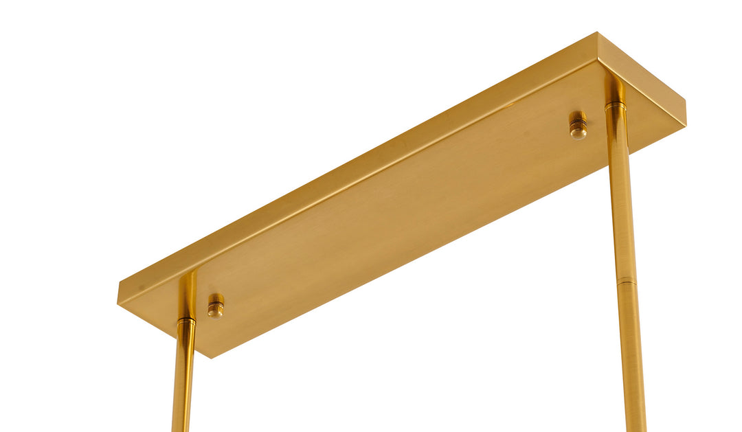Bethel International LA35C38G Pendant Light - Satin Brass