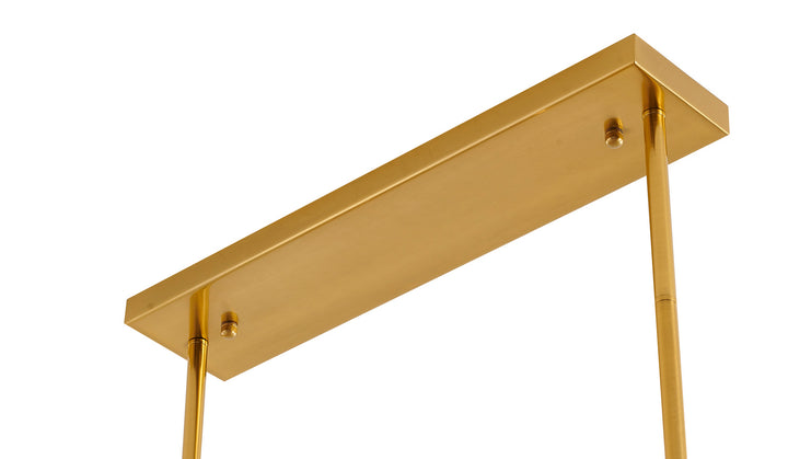 Bethel International LA35C38G Pendant Light - Satin Brass