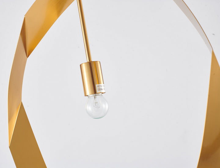 Bethel International LA40C20BR Pendant Light - Antique Brass
