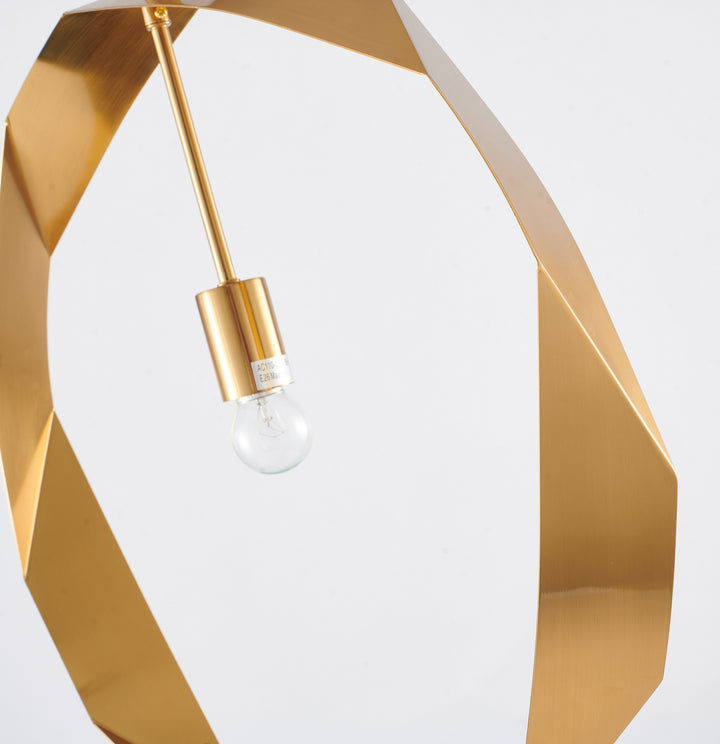 Bethel International LA40C20BR Pendant Light - Antique Brass
