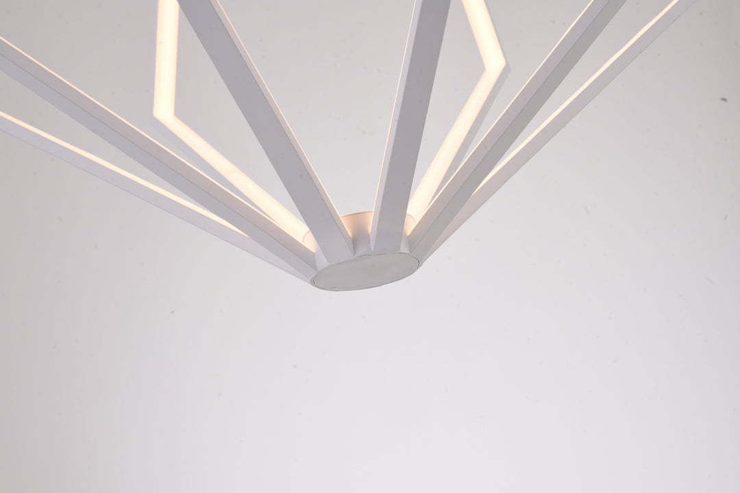 Bethel International WE03C32WH Pendant Light - White