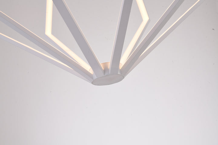 Bethel International WE03C32WH Pendant Light - White