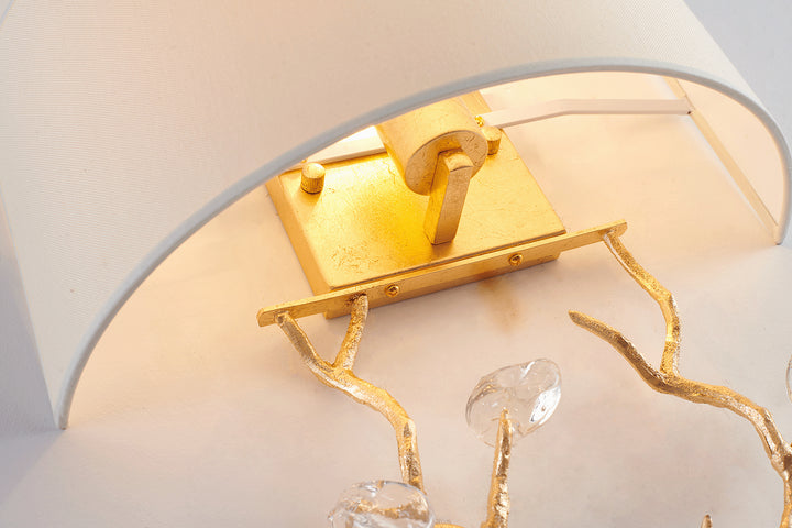 Bethel International LA37W14G Wall Sconce Light - Gold