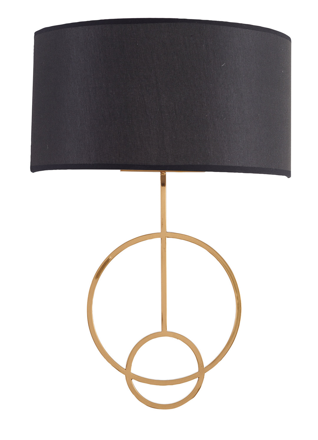 Bethel International LA38W14SB Wall Sconce Light - Satin Brass