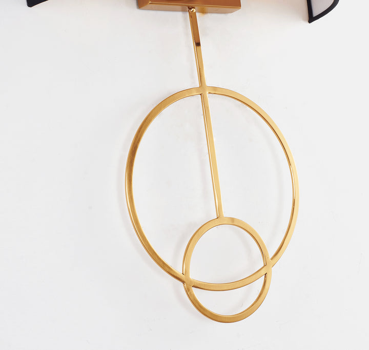 Bethel International LA38W14SB Wall Sconce Light - Satin Brass