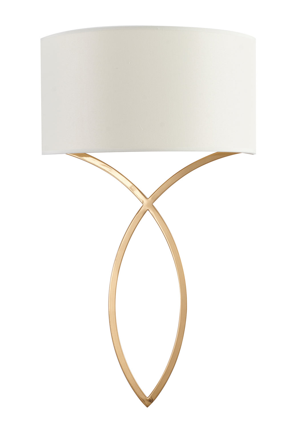 Bethel International LA39W14AB Wall Sconce Light - Antique Brass