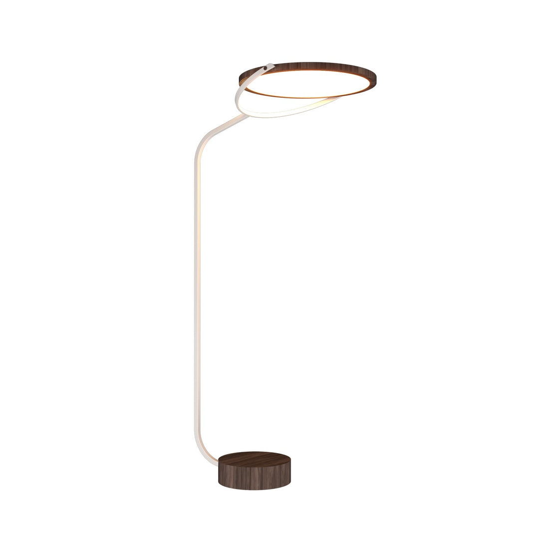 Accord Lighting 3039LED.18 Naia Led Floor Lamp Floor Lamp American Walnut