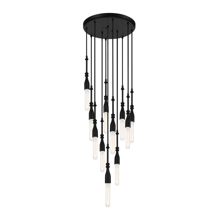 Designers Fountain Louise D231M-11CH-MB Pendant Light - Matte Black