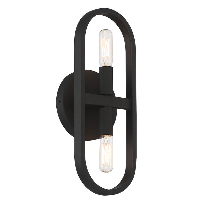 Designers Fountain Carousel D254C-2WS-BK Wall Light - Black