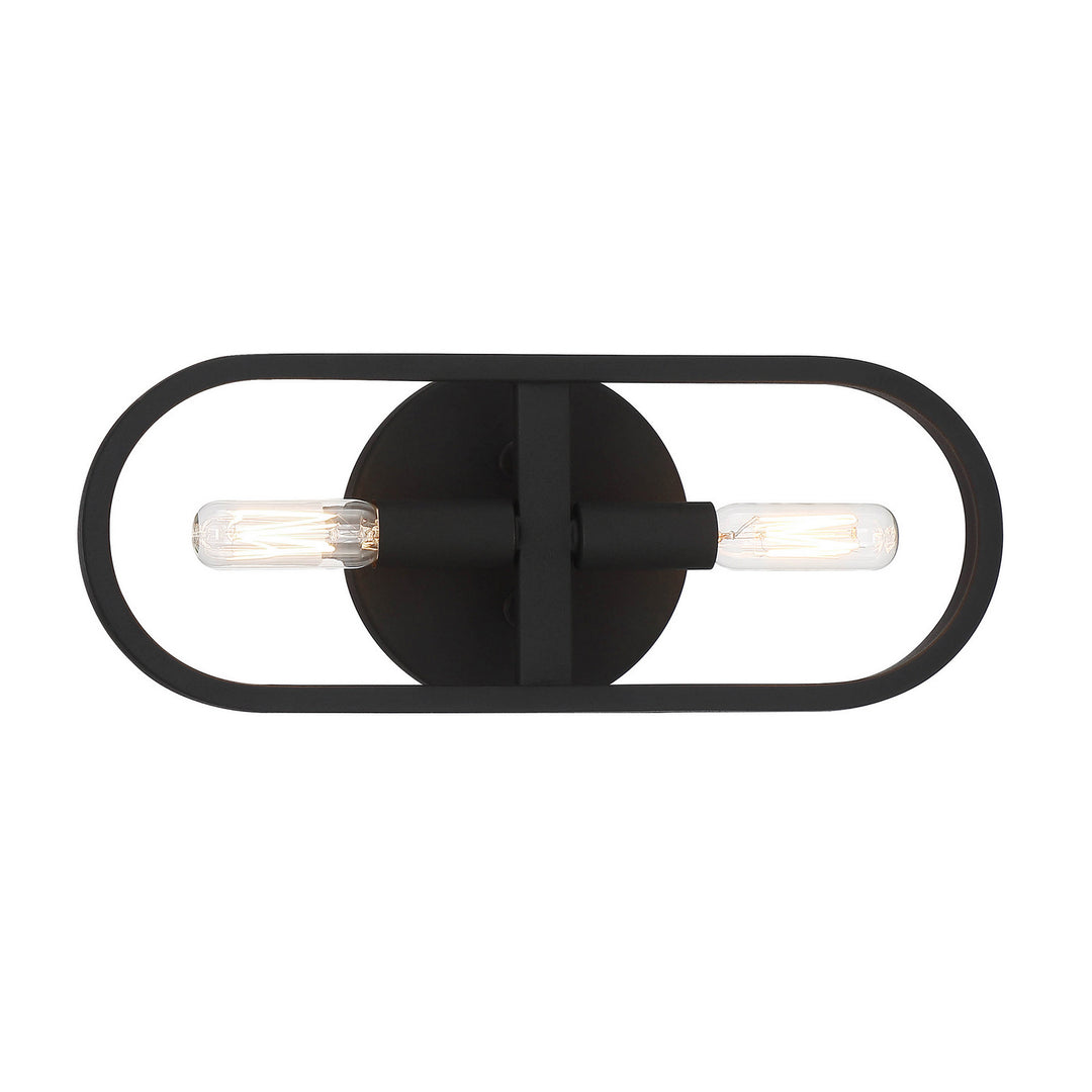 Designers Fountain Carousel D254C-2WS-BK Wall Light - Black