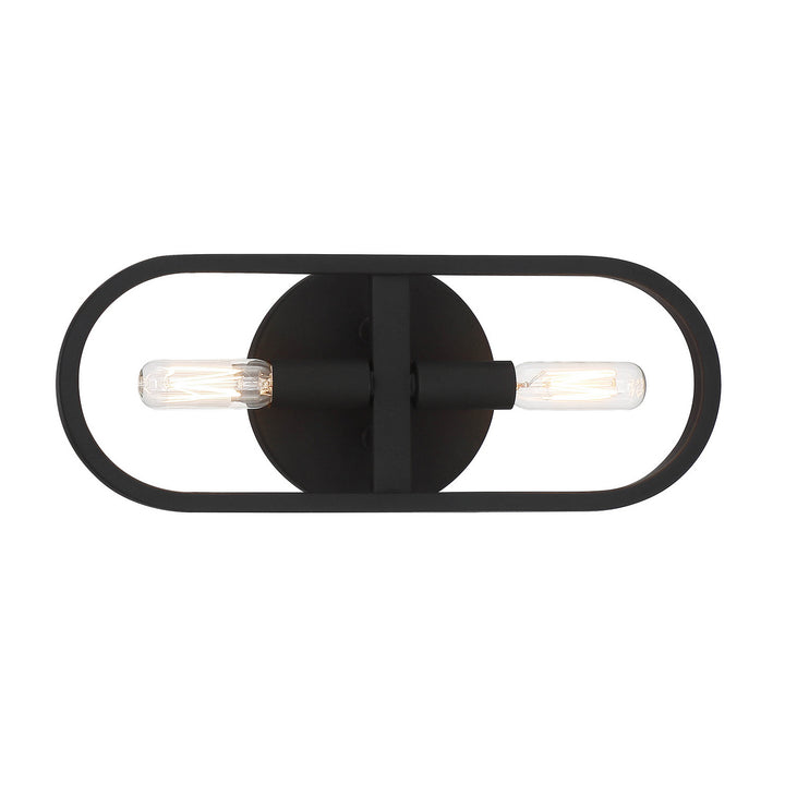 Designers Fountain Carousel D254C-2WS-BK Wall Light - Black