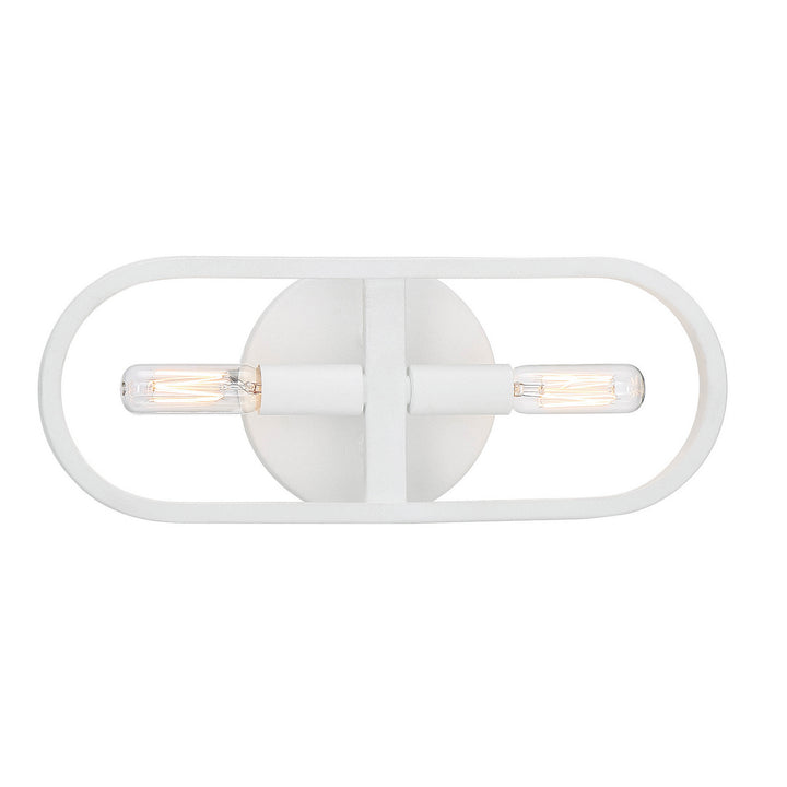 Designers Fountain Carousel D254C-2WS-MW Wall Light - Matte White