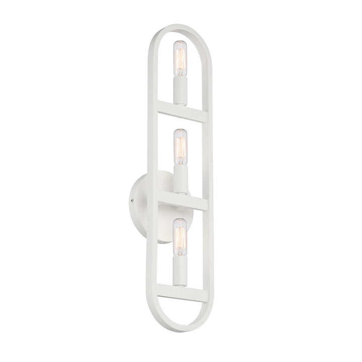 Designers Fountain Carousel D254C-3WS-MW Wall Light - Matte White