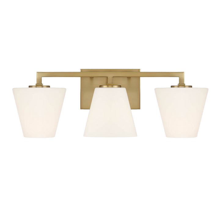 Designers Fountain Palmyra D255M-3B-BG Bath Vanity Light 24 in. wide - Brushed Gold