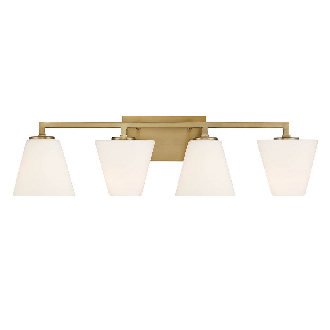 Designers Fountain Palmyra D255M-4B-BG Bath Vanity Light 33 in. wide - Brushed Gold