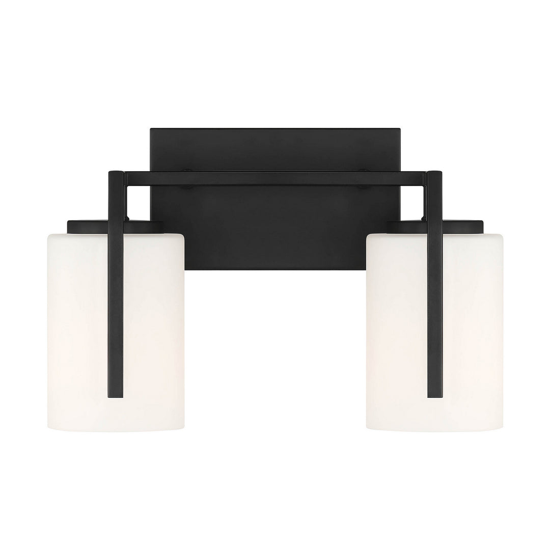 Designers Fountain Cambria D258M-2B-MB Bath Vanity Light 14 in. wide - Matte Black