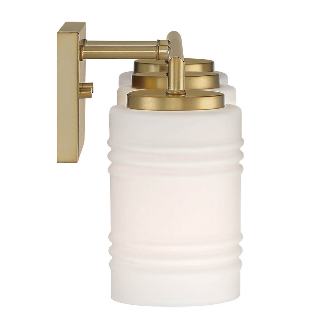 Designers Fountain Leavenworth D257M-3B-BG Bath Vanity Light 24 in. wide - Brushed Gold