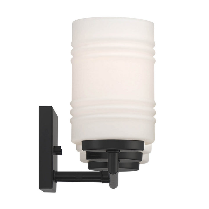 Designers Fountain Leavenworth D257M-3B-MB Bath Vanity Light 24 in. wide - Matte Black