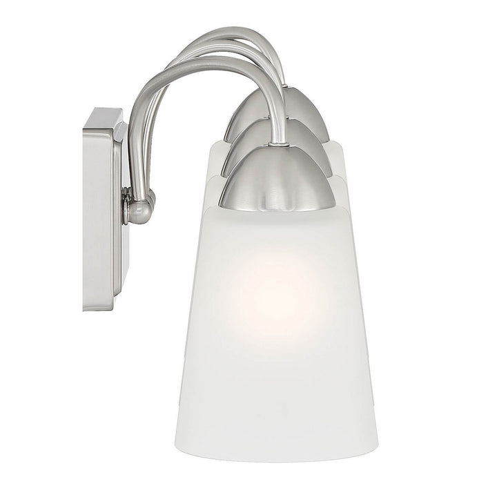 Designers Fountain Malone D267M-3B-BN Bath Vanity Light 21 in. wide - Brushed Nickel