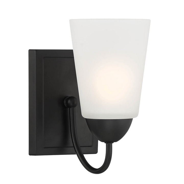 Designers Fountain Malone D267M-WS-MB Wall Light - Matte Black