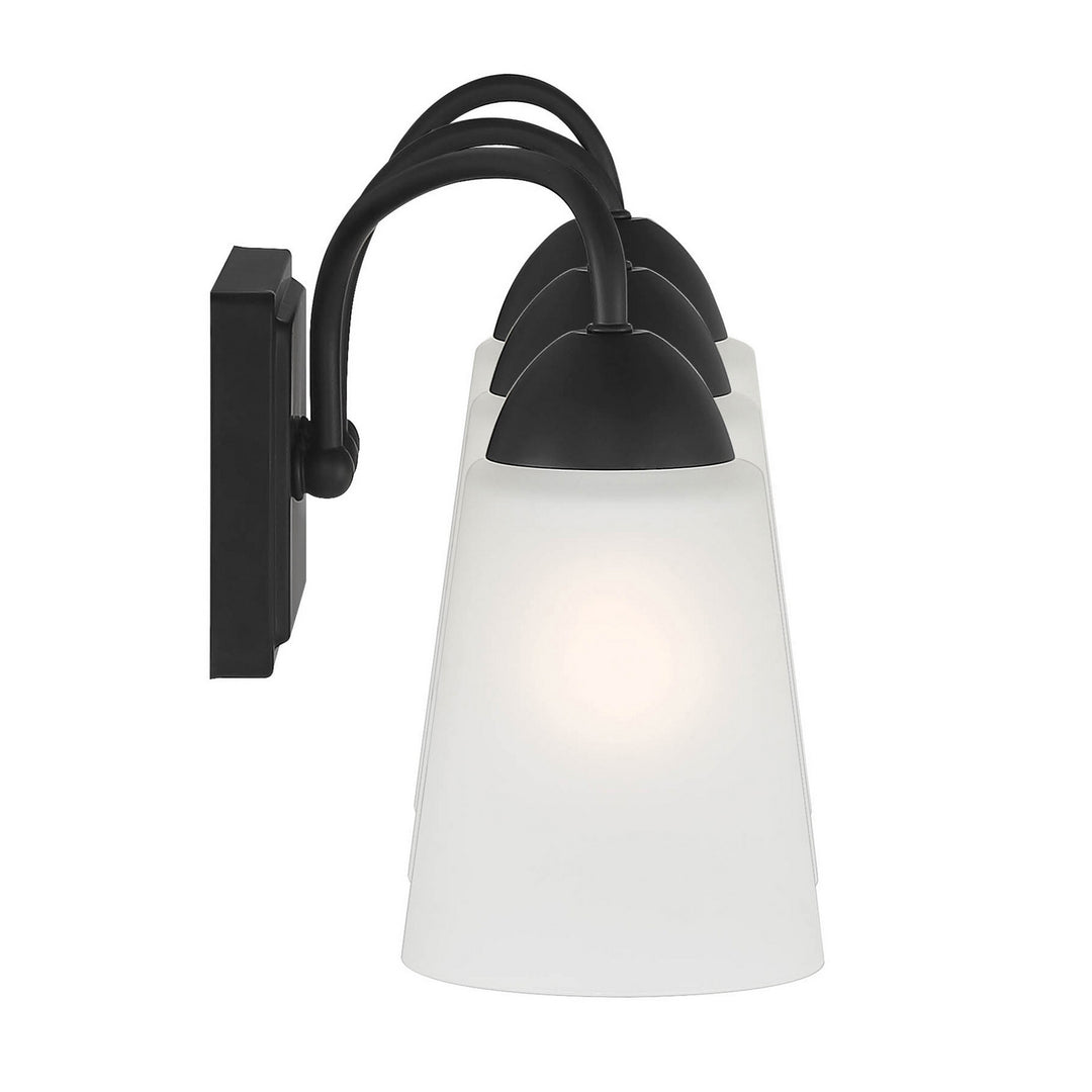 Designers Fountain Malone D267M-3B-MB Bath Vanity Light 21 in. wide - Matte Black