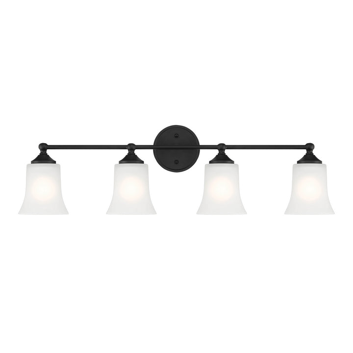 Designers Fountain Bronson D278M-4B-MB Bath Vanity Light 32 in. wide - Matte Black