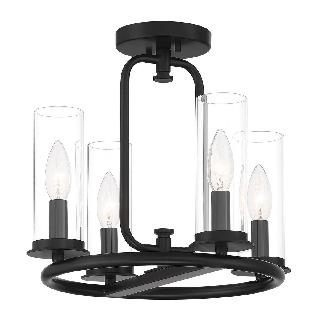 Designers Fountain Hudson Heights D268C-14P-MB Chandelier Light - Matte Black