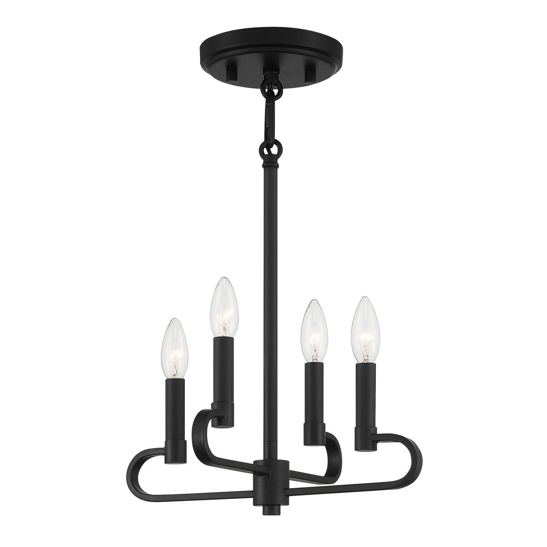 Designers Fountain Summit D269C-4CH-MB Chandelier Light - Matte Black