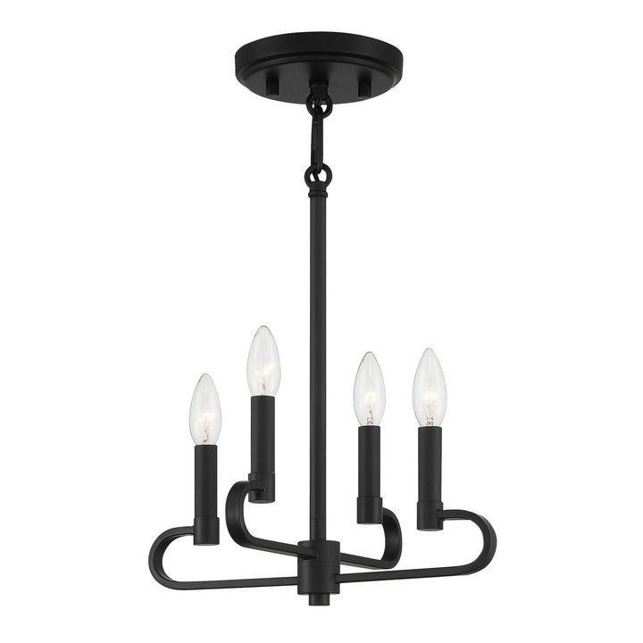 Designers Fountain Summit D269C-4CH-MB Chandelier Light - Matte Black