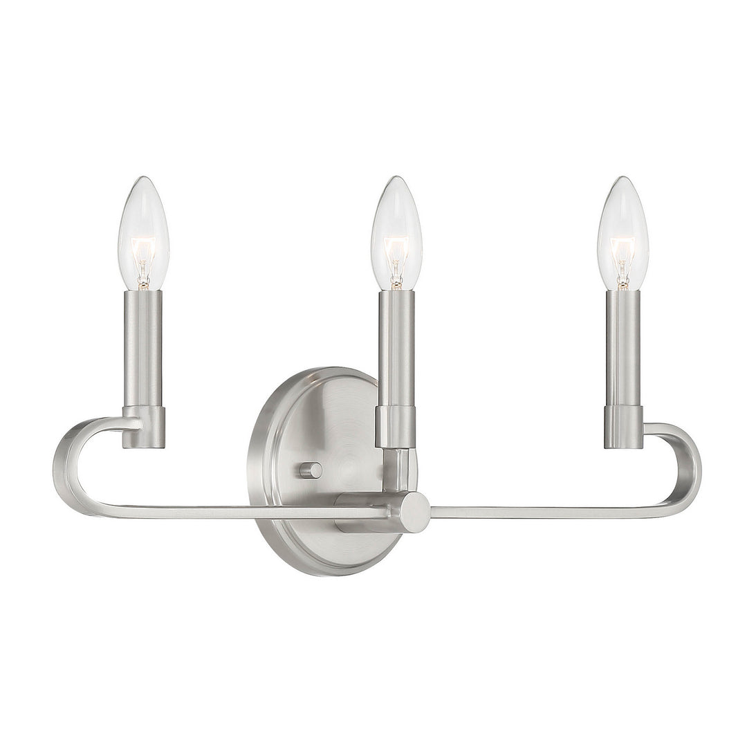 Designers Fountain Summit D269C-3B-BN Bath Vanity Light 20 in. wide - Brushed Nickel