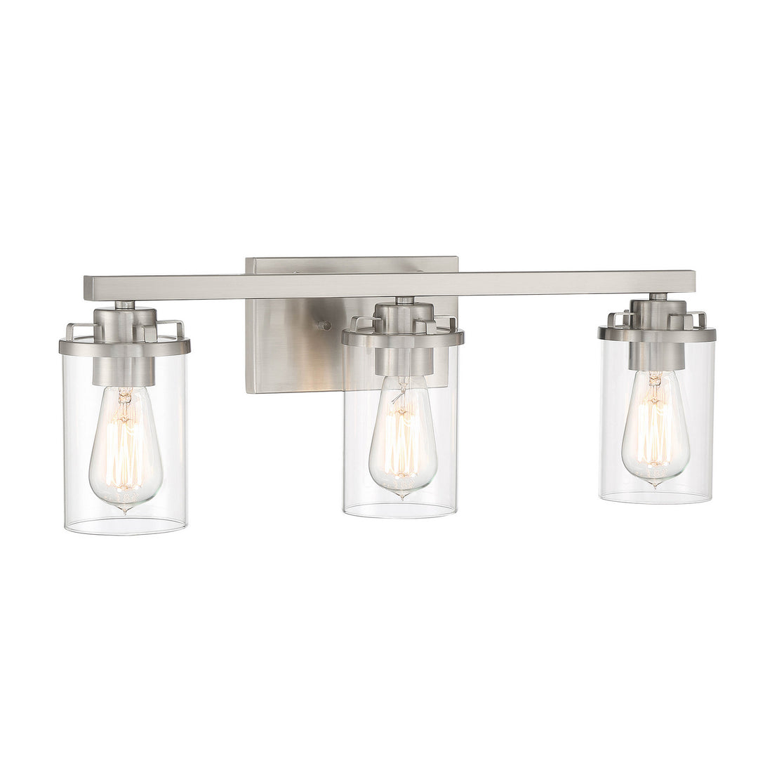 Designers Fountain Jedrek 93303-BN Bath Vanity Light 24 in. wide - Brushed Nickel