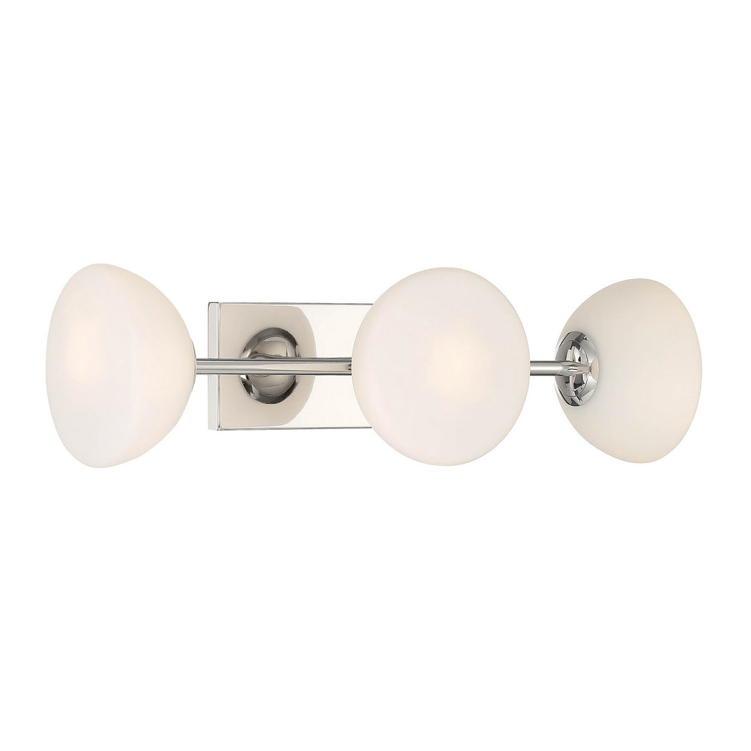 Designers Fountain Zio D270H-3B-PN Bath Vanity Light 24 in. wide - Polished Nickel